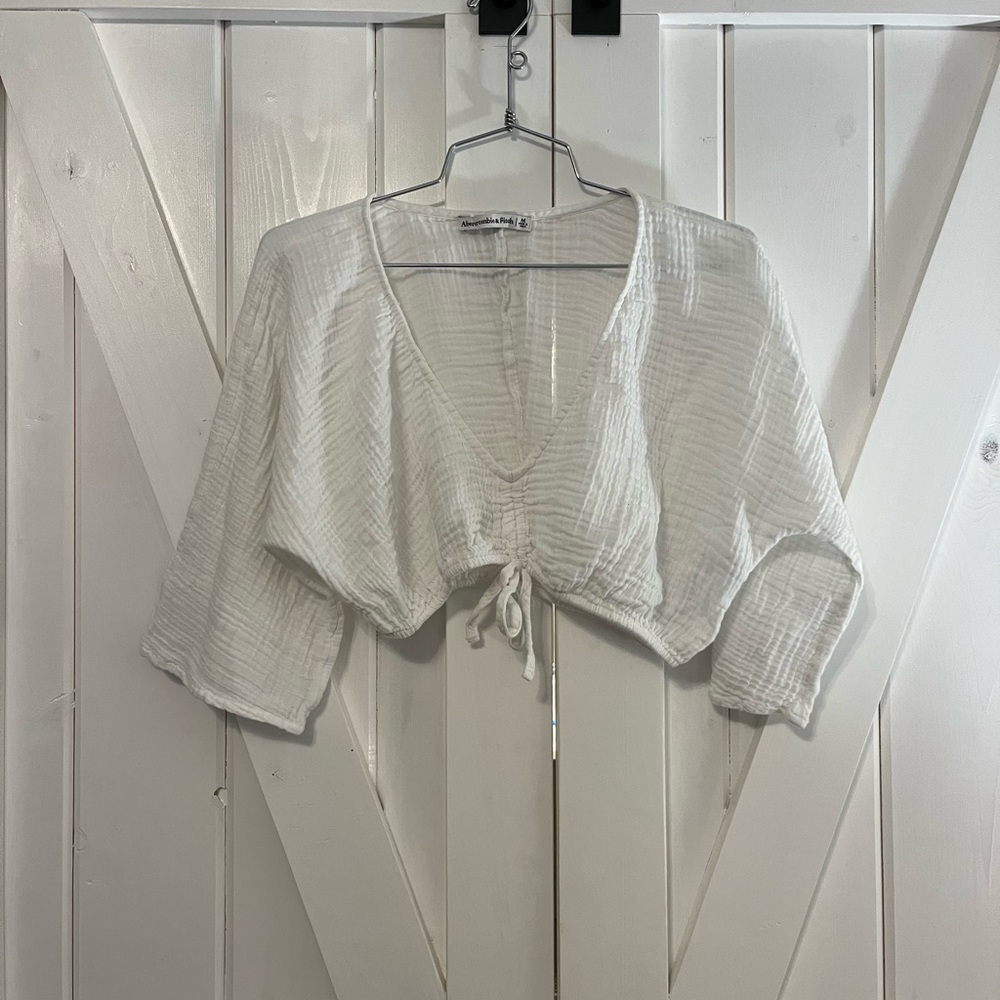 A&F Cotton Crop Top